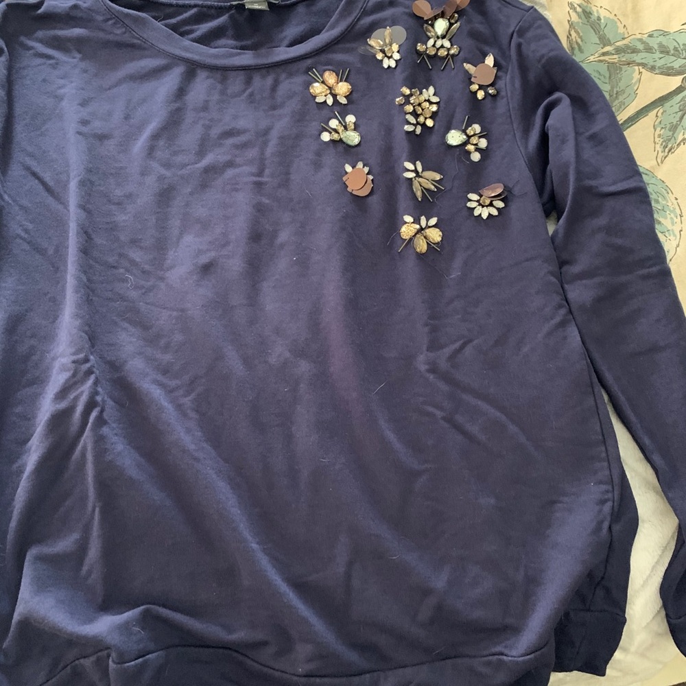 Beaded sweater